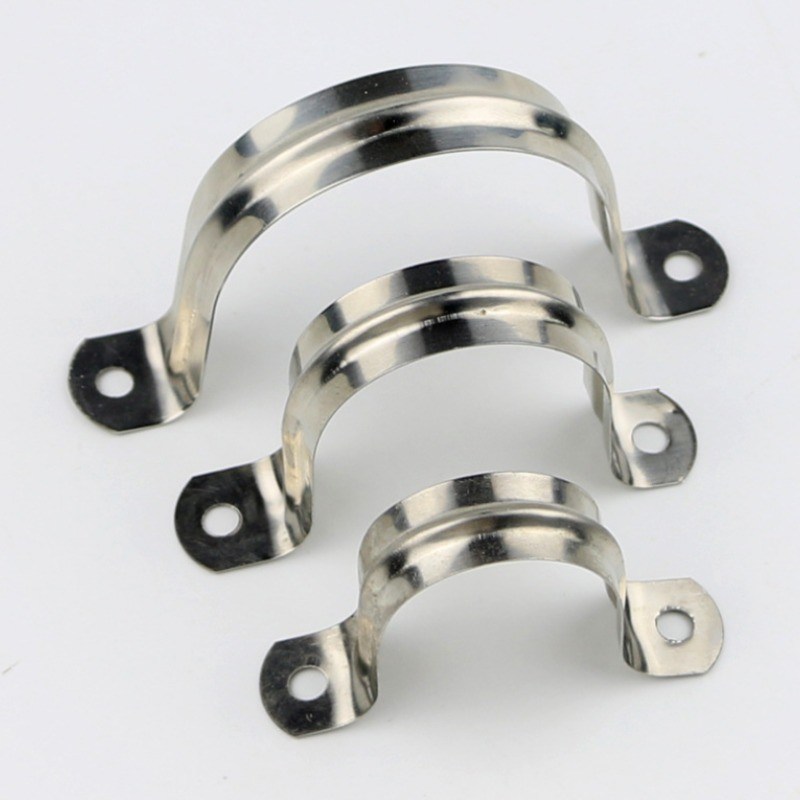 Acero inoxidável 16 mm dois buracos cabo de sela de tubulação com superfície lisa e assistência personalizada ODM