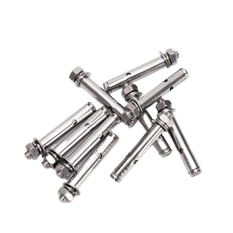 5/16IN Diâmetro de aço inoxidável Cor Revestimento de zinco Amarelo Aço galvanizado de carbono Classe 4.8 8.8 10.9 12.9 Ancoras para duráveis