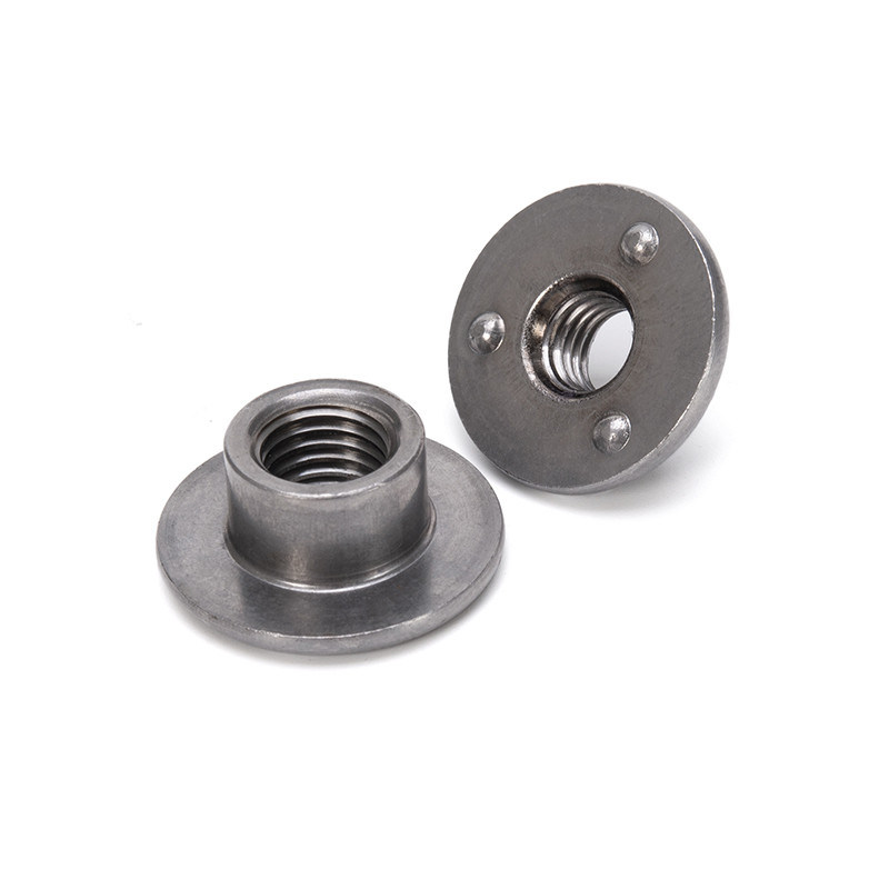 Sistema de medição métrico padrão ISO 304 aço inoxidável M3 M4 M5 M6 M8 M10 Din 546 porcas redondas com buraco para industrial