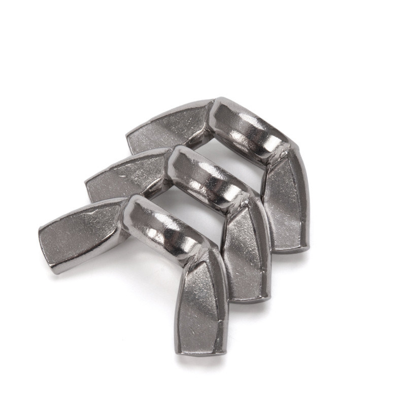 Tratamento de água métrico Aço inoxidável 304 M3 M4 M5 M6 M8 M10 M12 M16 Amêndoas de asa borboleta e amêndoas Din zinco Amêndoas de asa branca