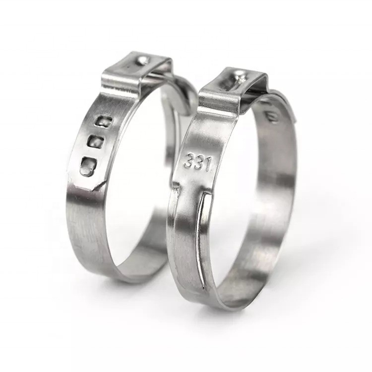 ToWin's Healthcare Heavy Duty Clamp Bolts Clamp Tipo Americano Tipo 1 Orelha Single Clamps com Collar de aço inoxidável Tubo Clamps
