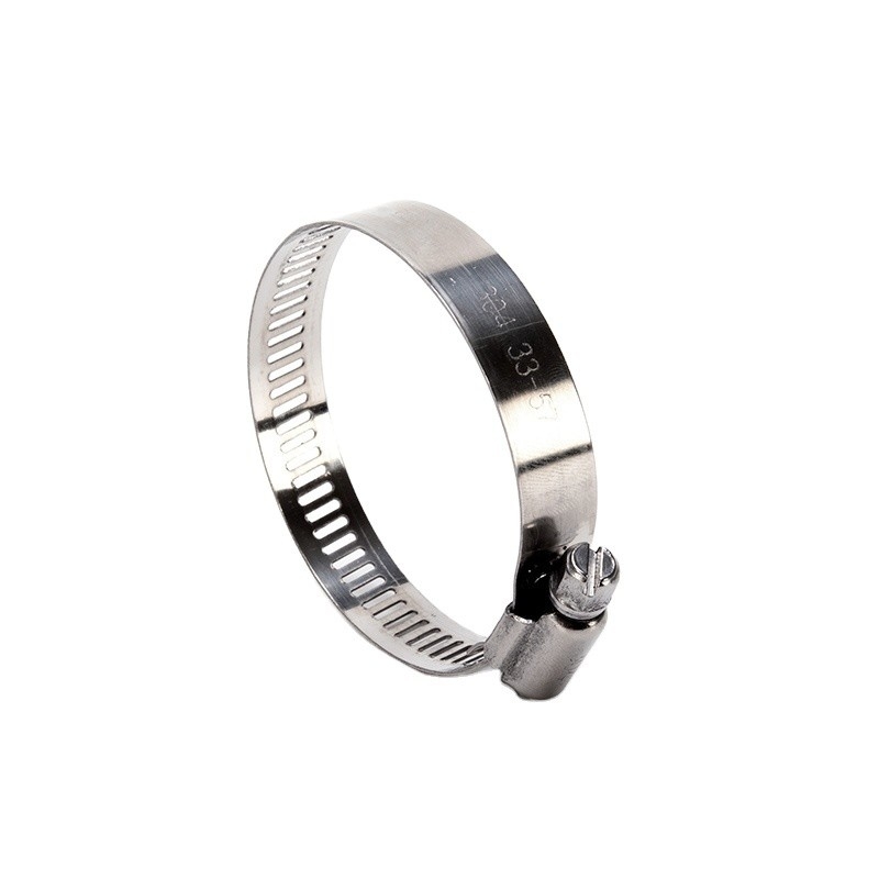Zinc Finish Heavy Duty Clamp 4 polegadas 304 de aço inoxidável tubos de tubulação tubulação tubulação com Worm Gear Metric Measurement System 91-114mm Linha de combustível Cl
