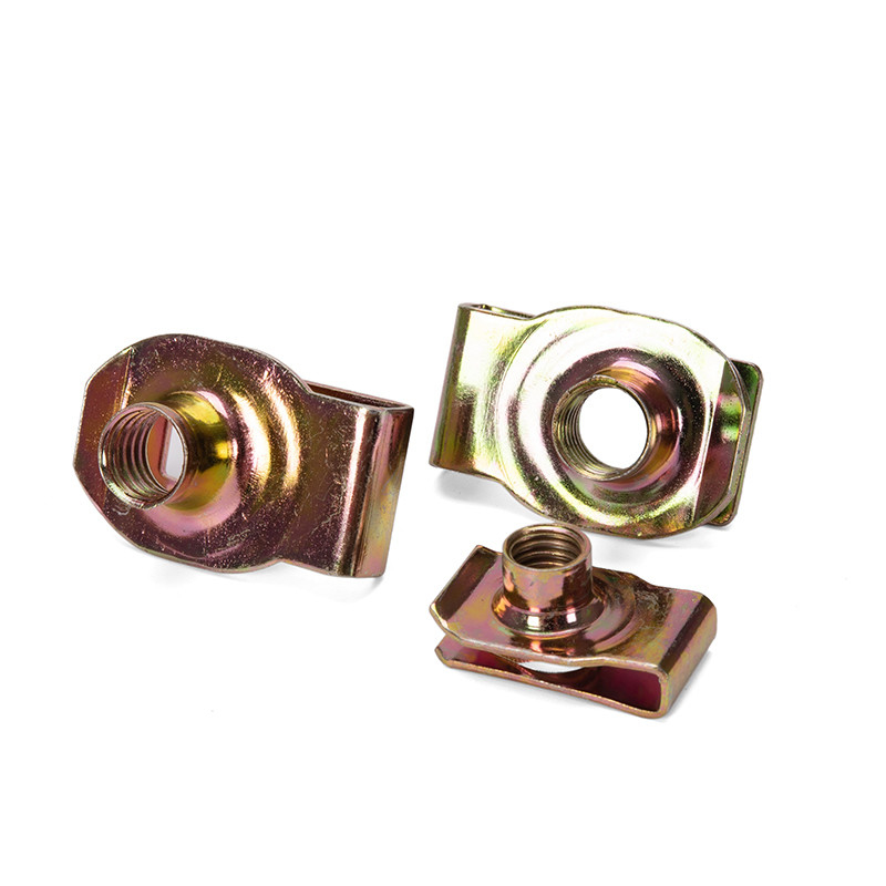M4-M10 Precision Steel Spring Clip Nut para item OEM Precision Nut