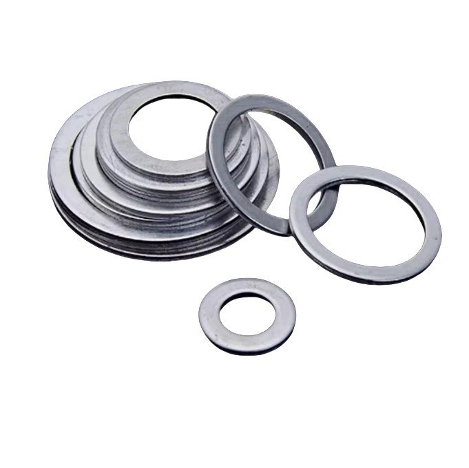 Indústria Automóvel M3-M30 Design personalizado de aço inoxidável 304/316 Flat Shim Washers com e acabamento preto