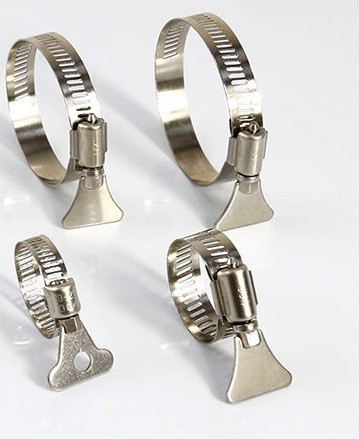 Clamps para tubos de aço inoxidável para tubos de água e gás de qualidade industrial