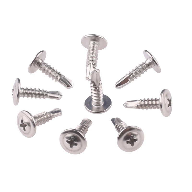 Soluções de fixação versáteis com acabamento revestido com zinco e parafuso de auto-perfuração de cabeça hexadecimal de aço padrão GB 4 * 16 mm