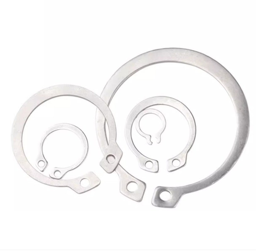 Indústria de varejo JIS padrão Countersunk 304 de aço inoxidável Retentor Circuito Externo Snap Ring DIN471 com desempenho