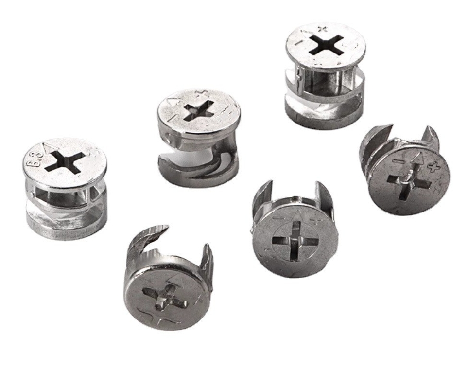 10 Conectores Plug Cam Lock Fixações Conectando Fitting Conectando para móveis de altura
