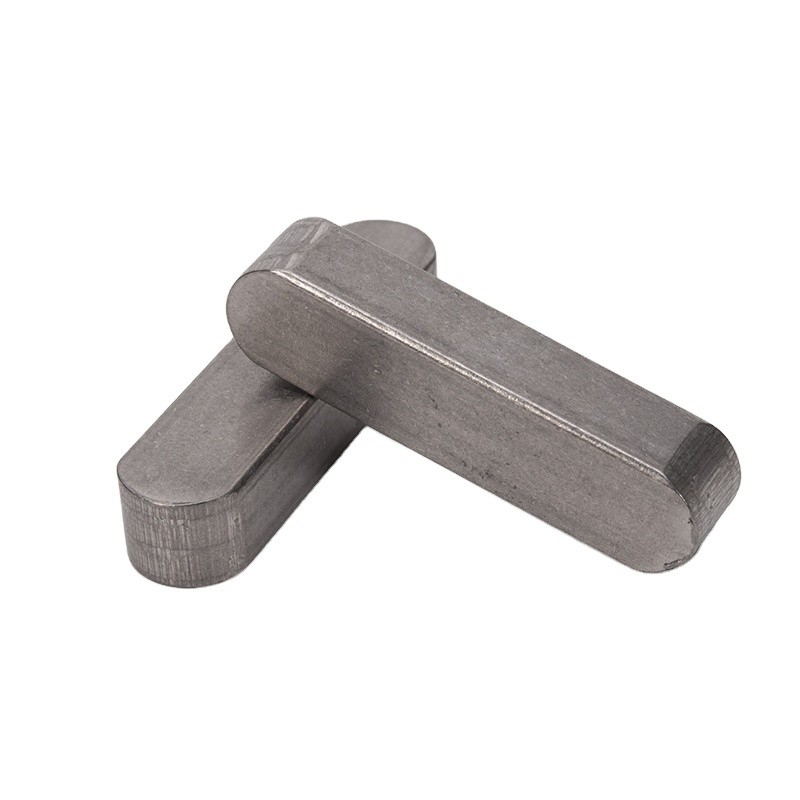 Chave paralela métrica Chave paralela com extremidade redonda Chave de penas Chaves paralelas 3mm 4mm 5mm 6mm Keyway Oxido negro DIN