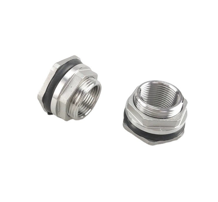 Conector de tanque de água de cobre de ponta igual 1/2&quot; 3/4&quot; 1&quot; Tubo de latão masculino Single Loose Key Swivel Fittings Nut Jointer