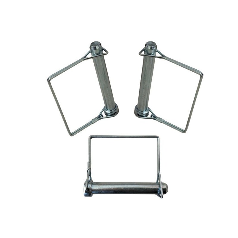 Pins de libertação rápida Custom D-Type Double Wire Half Round Safety Pin de aço inoxidável 201/304/316