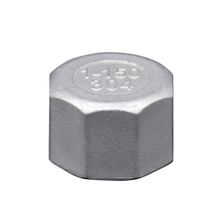Suporte personalizado de aço inoxidável 304 316 fundição de tubos roscados masculinos e femininos adequados para ligação de canalização mamilo
