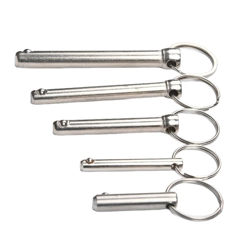 Transporte aéreo Pin de liberação rápida de aço inoxidável de prata para Bimini resistente à corrosão superior
