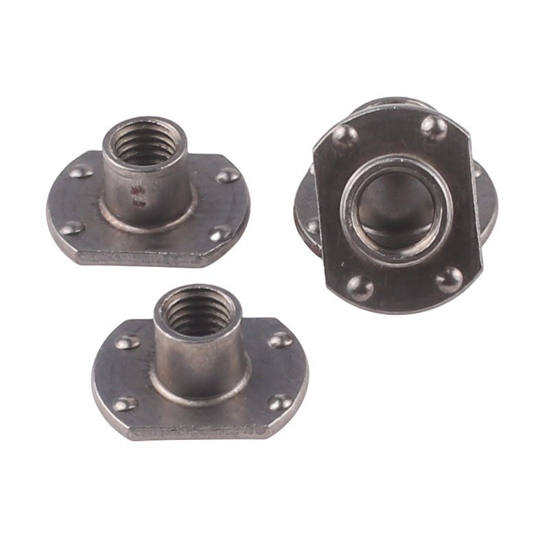 Performance de aço inoxidável T Nut de solda para M3 M4 M5 M6 M8 M10 M12 Sistema de medição métrica e mais