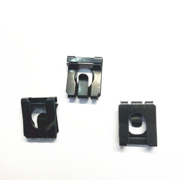 Dentes internos de alumínio U-clip tipo B para retenção do eixo padrão DIN aplicação de mineração