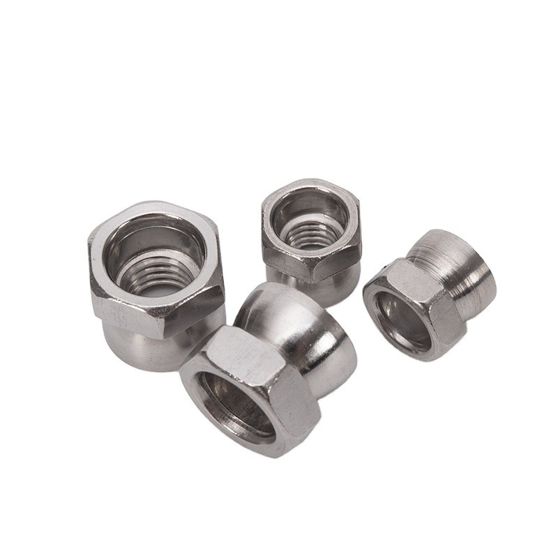 ISO Standard M6 M8 M10 Ferro Segurança Shear Nut aço inoxidável 304 316 Break Away Nut Anti-roubo Nut acabamento zincado